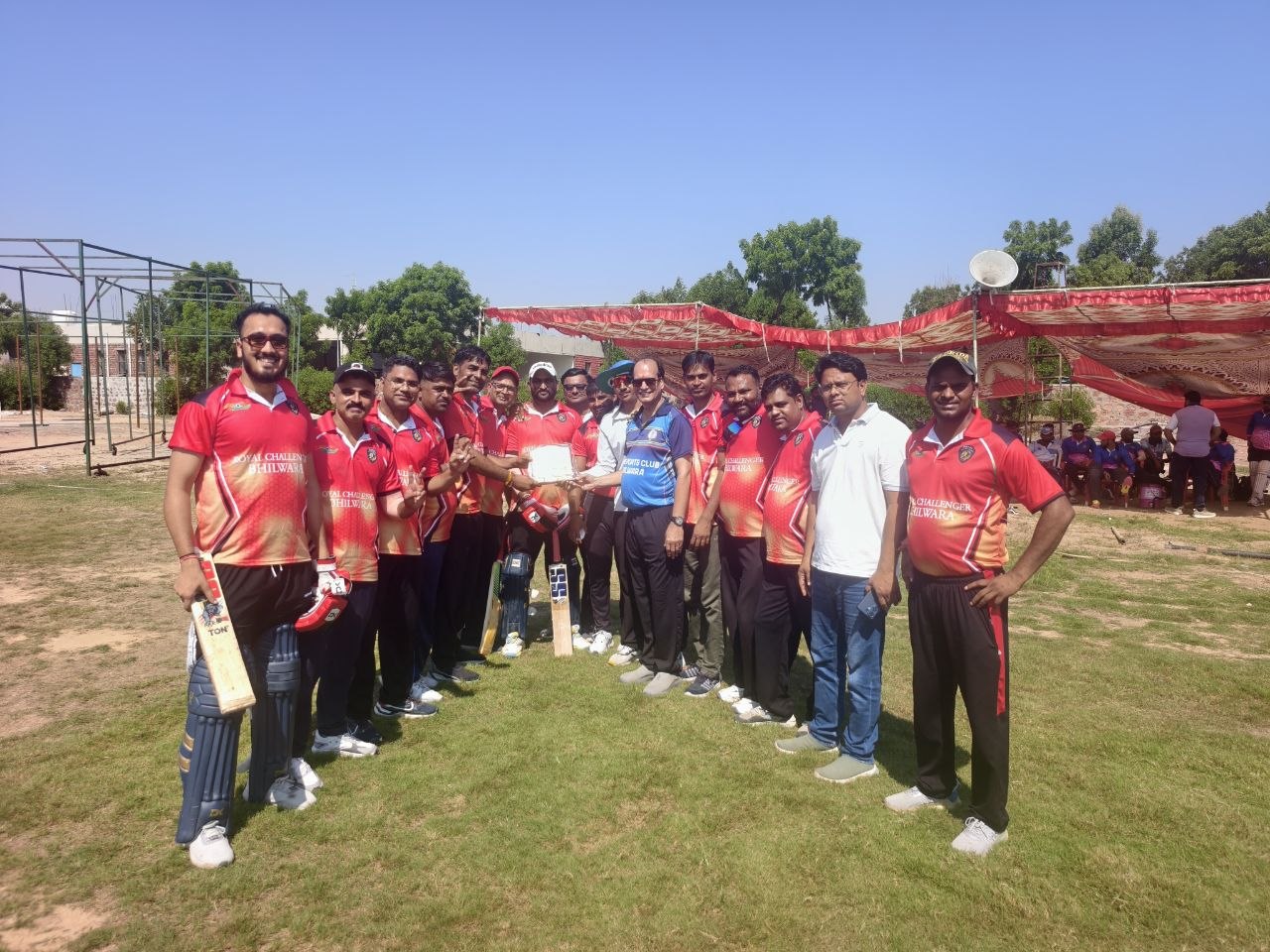 राज्य स्तरीय कोरोना वॉरियर किक्रेट प्रतियोगिता : भीलवाड़ा ने मेजबान नागौर व बांसवाड़ा को हराया