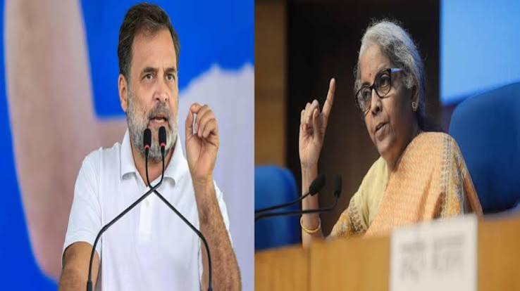 टाटा पर वित्त मंत्री सीतारमण का राहुल गांधी को जबाव, हर मुद्दे का राजनीतिकरण न करें