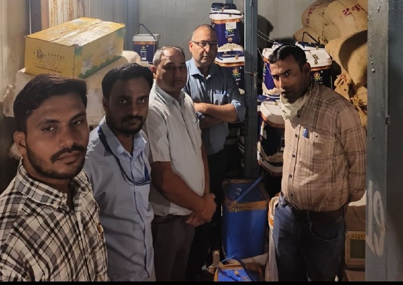 खाद्य सुरक्षा विभाग की बड़ी कार्रवाई, 5 हजार 850 किलो मिलावटी खाद्य सामग्री सीज